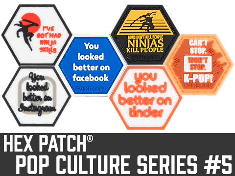 Operator Profile PVC Hex Patch Pop Culture Series 5 