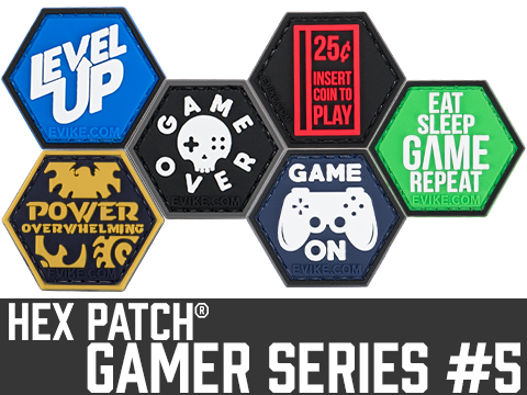 Operator Profile PVC Hex Patch Gamer Series 5 (Style: 1Up)