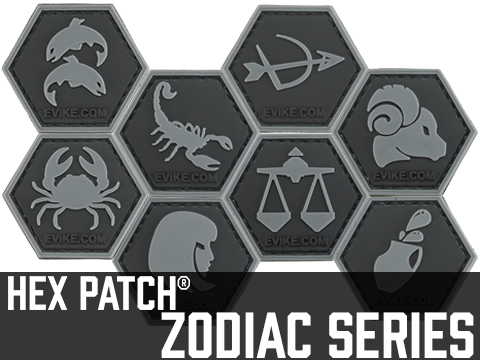 Operator Profile PVC Hex Patch Zodiac Sign Series 