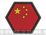 Operator Profile PVC Hex Patch Flag Series (Model: China)