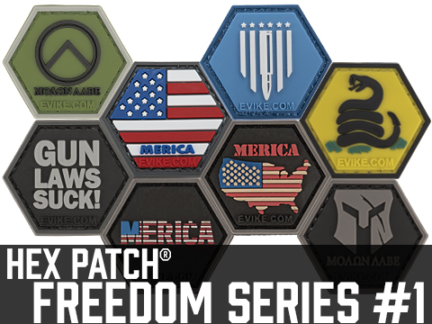 Operator Profile PVC Hex Patch Freedom! Series 1 (Model: Gadsden)