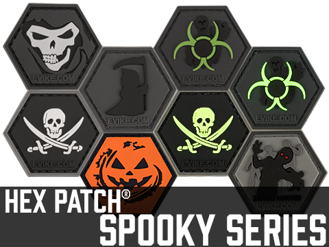 Operator Profile PVC Hex Patch Spooky Series (Style: Reaper)