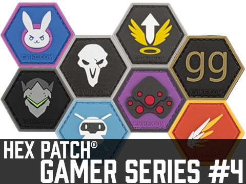 Operator Profile PVC Hex Patch Gamer Series 4 (Model: D.Va)