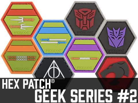 Operator Profile PVC Hex Patch Geek Series 2 (Style: Decepticons)