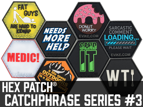 Operator Profile PVC Hex Patch Catchphrase Series 3 