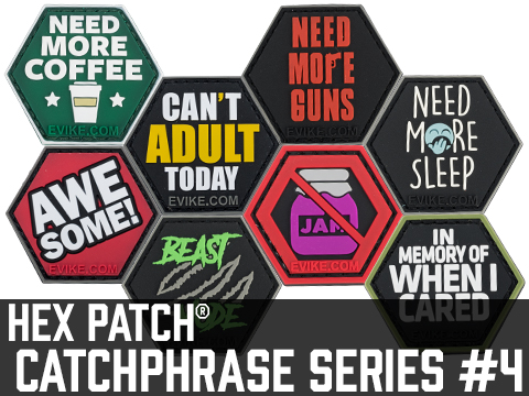 Operator Profile PVC Hex Patch Catchphrase Series 4 (Style: In Range)