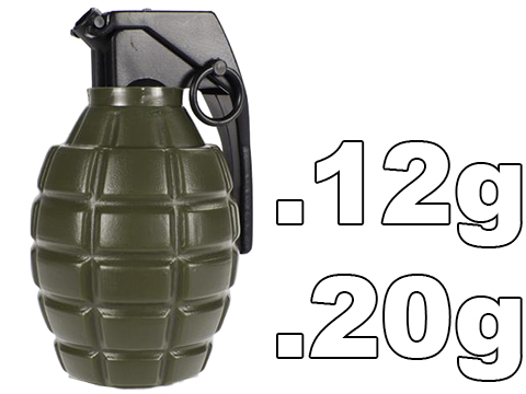 Airsoft Grenade Shape Loader Bottle with BBs 