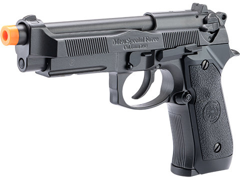 PISTOLA FULL METAL AIRSOFT (HG-199) GAS BLOW BACK CON MALETIN MALETIN HFC ( REPLICA BERETTA M9)