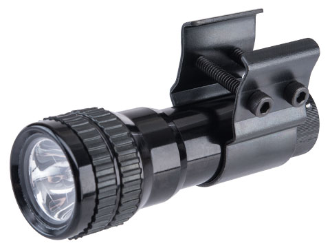 HFC Accurate Lamp Compact Flashlight w/ Multipurpose Barrel & Rail Mount