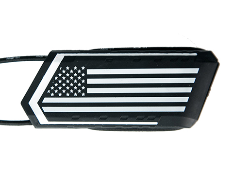 HK Army Ball Breaker Barrel Cover w/ Elastic Cord (Model: Black & White USA Flag)