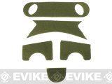 Emerson Hook and Loop Adhesive Strips for PJ Type Bump Helmets (Color: OD Green)