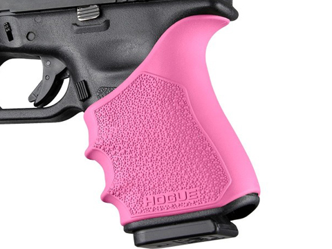 Hogue HandAll Beavertail Handgun Grip Sleeve (Color: Pink / GLOCK 19 Gen 3 & 4)