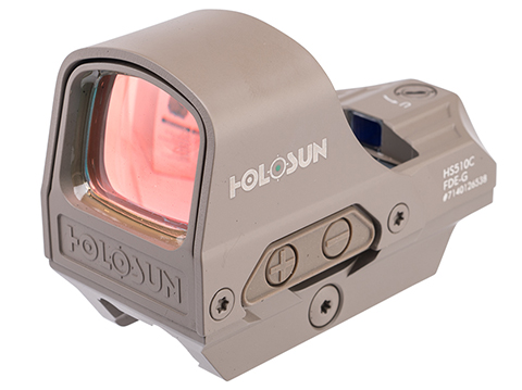 HOLOSUN HS510C-GR Solar / Battery Powered Open Reflex Sight