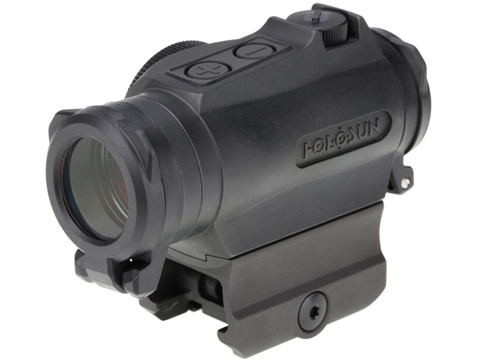 HOLOSUN HE515GT Shake Awake CNC Titanium Compact Red Dot Circle Sight w/ QD Mount & Kill Flash