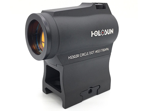 HOLOSUN HS503R Compact Red Dot Sight w/ Rotary Brightness Switch