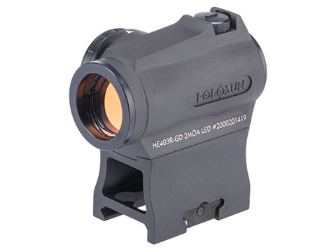 HOLOSUN HE403R-GD Compact Gold Dot Optical Sight w/ Low Profile & Lower 1/3 Mount