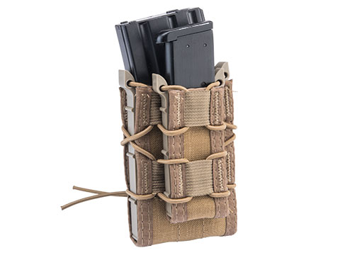 HSGI Double Decker TACO Modular Single Rifle and Pistol Magazine Pouch (Color: Belt Mount / Coyote Brown)