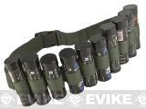 Enola Gaye Hang Ten Belt / Bandolier for Airsoft Smoke Grenades (Color: OD)