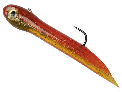 Hook Up Baits Custom XL 6 Soft Fishing Jig (Color: Red Crab / 2oz)