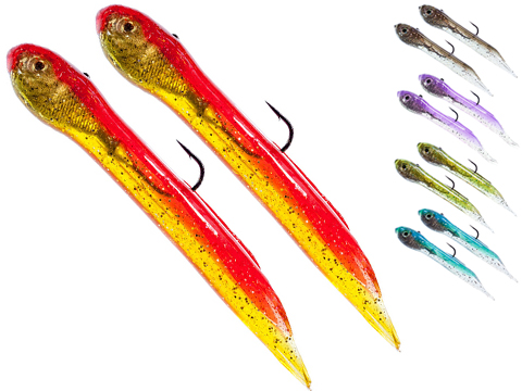Hook Up Baits Bullet Handcrafted Soft Fishing Jigs (Color: Chovy / 4 / 1 oz)