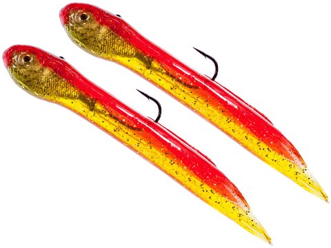Hook Up Baits Handcrafted Soft Fishing Jigs (Color: Red Crab / 4 / 5/8 oz)