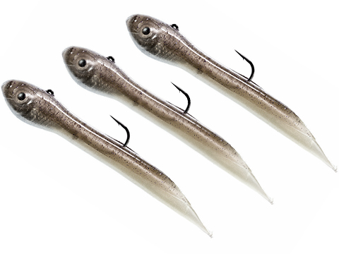 Hookup Baits Replacement Bodies - 5 Pack - Medium - Pearl White