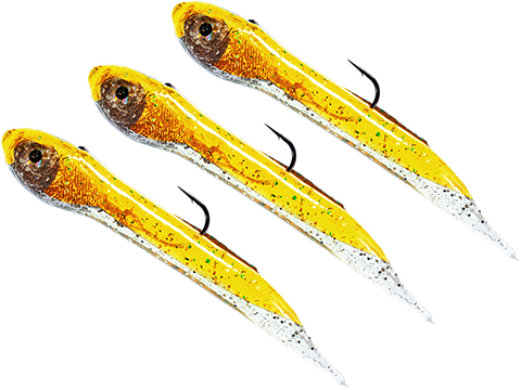 Hook Up Baits Handcrafted Soft Fishing Jigs (Color: Yellow White / 2 /  1/32 oz), MORE, Fishing, Jigs & Lures -  Airsoft Superstore