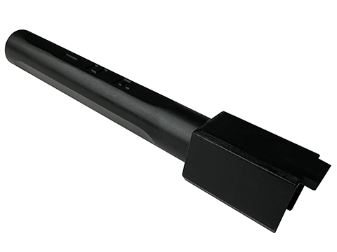 ICS Aluminum Outer Barrel for BLE-ICP Gas Blowback Airsoft Pistol (Color: Black)