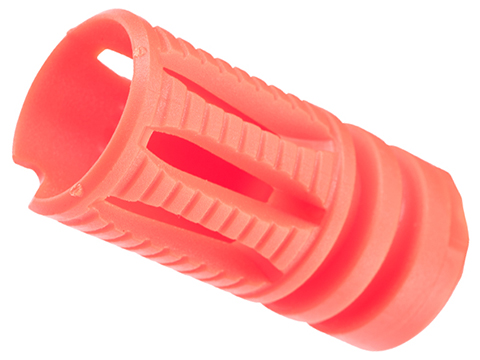 ICS CS4 MRS Style Plastic Red Flash Hider for Airsoft AEG Rifles