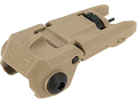 ICS OEM Replacement MARS / CFS Folding Polymer Backup Front Sight (Color: Tan)