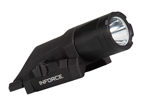 InForce WML Gen 3 Weapon Mounted Multifunction White LED Tactical Light (Color: Black / 400 Lumen / White & IR )