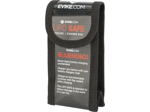 Evike.com Lipo Safe Charging and Travel Bag for Lithium Polymer Batteries (Size: Small)