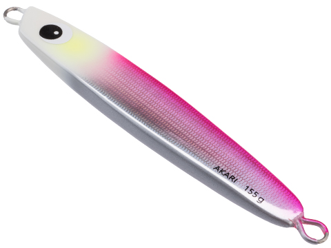 Irodori Workshop Akari Fishing Jig (Color: Pink w/ Glow Head / 155g)