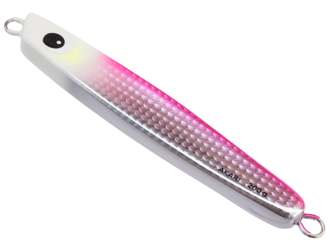 Irodori Workshop Akari Fishing Jig (Color: Pink w/ Glow Head / 200g)