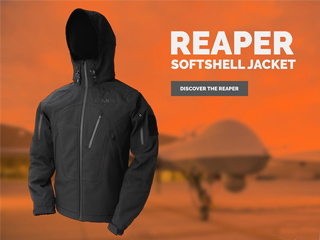 EMG Reaper Softshell Jacket - Black 