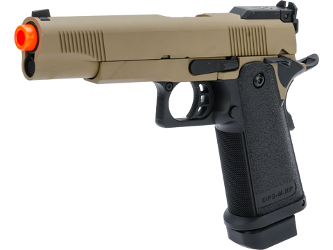 JAG Arms GM5 5.1 Gas Blowback Airsoft Pistols (Color: Tan / Black)