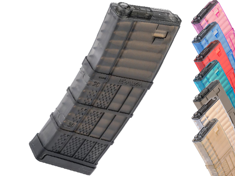 EMG 190rd Lancer Systems Licensed L5 AWM Airsoft Mid-Cap Magazines 