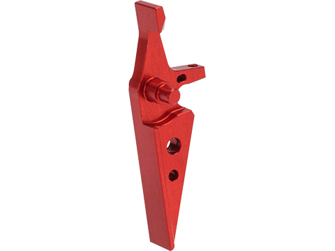 JeffTron CNC Speed Trigger for M4 / M16 Series AEGs (Model: Flat / Red)