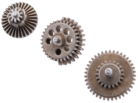GE Reinforced High Torque Sintered Steel Gear Set for Ver.2 & Ver.3 Airsoft AEG Gearboxes