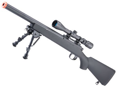 JG VSR-10 G-SPEC Marui Clone Airsoft Bolt Action Sniper Rifle w/ Metal Trigger Box (Package: Add 3-9x40 Scope)