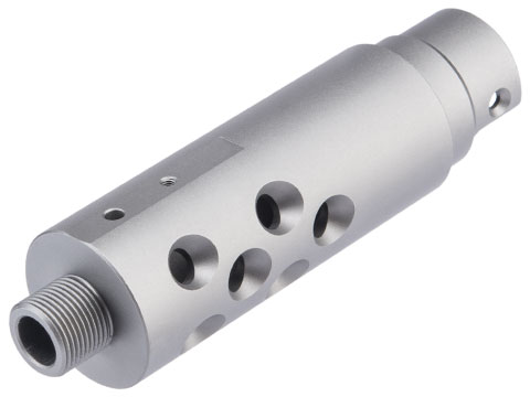 Matrix CNC Outer Barrel for AAP-01 Assassin Gas Airsoft Pistol (Model: Type B / Gray)