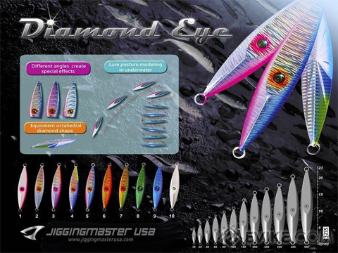 Jigging Master Diamond Eye Jig (Color: Perfect Diamond / 200g)