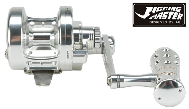 Jigging Master Monster Game High Speed Fishing Reel (Color: Silver / PE4/ Right  Hand)