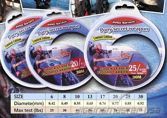 Bas De Ligne Shockleader 100% Fluorocarbon Nitrix 30m Volkiën