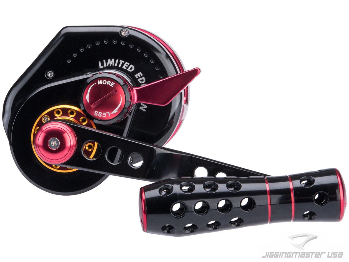 Jigging Master VIP Limited Edition Wiki Violent Slow Lever Wind Fishing Reel  w/ Automatic Line Guide (Model: 3000 / Right Hand / Black / Red), MORE,  Fishing, Reels -  Airsoft Superstore