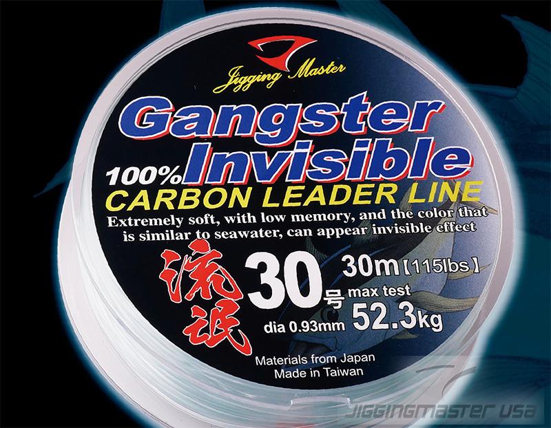 Jigging Master Gangster Invisible Shock Leader Fluorocarbon