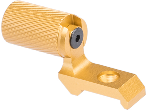 JL Progression V3 Gen 2 Slide Racker Charging Handle for Hi-Capa Series Airsoft GBB (Color: Gold)