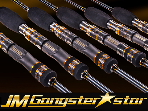 Jigging Master Gangster Star Jigging Fishing Rod (Model: 3.5 B /  Titanium-Gold)
