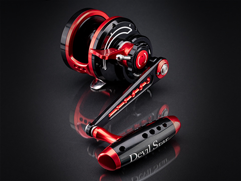 Jigging Master Wiki Devil Star Twin-Drag Fishing Reel w/ Turbo Knob 