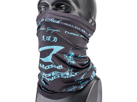 Jigging Master Super Star UV Protection Viscose Fiber Headwear (Color: Black-Blue)